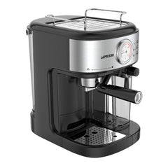 A Photo Of LePresso Coffee Machine – 20 Bar Pressure Pump, Capsule Filter, Milk Froth Nozzle – 1.7L Water Tank, 1050-1250W – Black