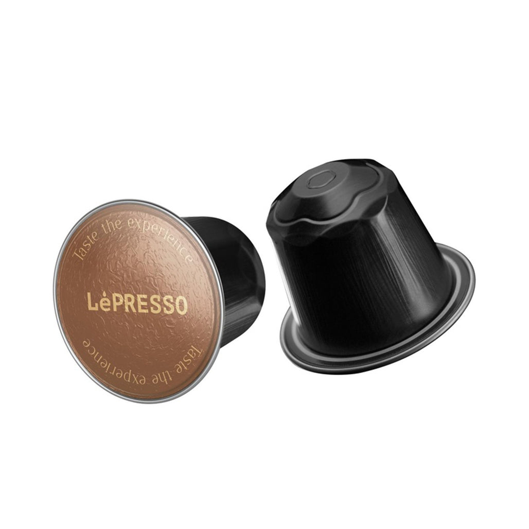 A Photo Of LePresso Colombia Single Origin Arabica Coffee Capsules - 10pc Pack, 100% Colombian Arabica, Intensity 8