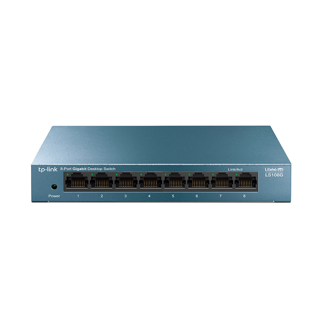 A Photo Of TP-Link LS108G 8-Port Gigabit Desktop Switch | Reliable, Energy-Efficient Networking