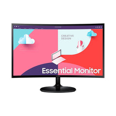 Samsung Essential S3 27" Curved Monitor S36C | LS27C360EAMXZN