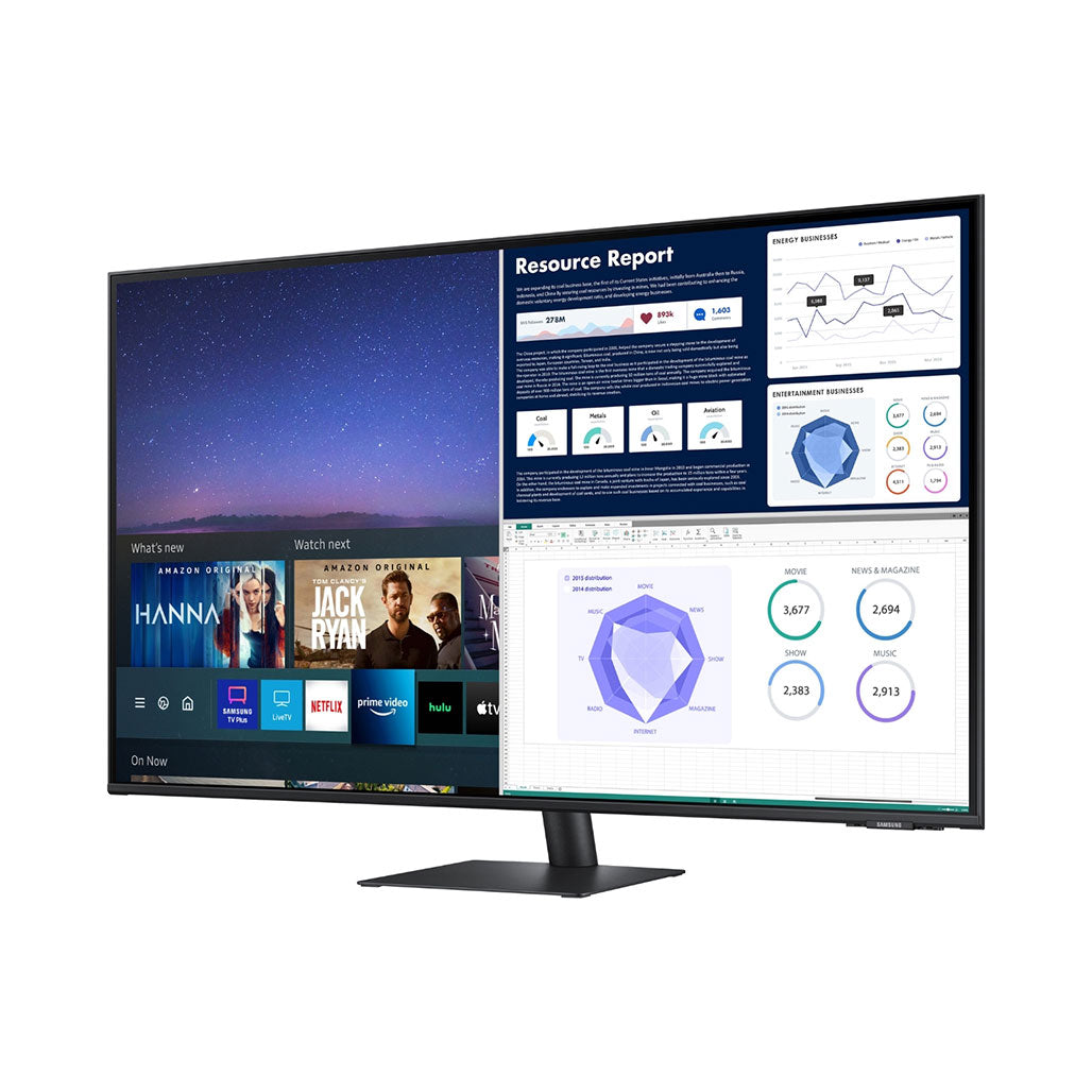 Samsung M7 Smart 32 inch 4K HDR Monitor | LS32AM702PNXZA, 32469238677756, Available at 961Souq