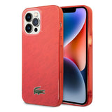 Lacoste Hard Case IML Double Layer & Dyed Bumper Signature Pattern for iPhone 14 Pro Max