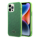 Lacoste Hard Case IML Double Layer & Dyed Bumper Signature Pattern for iPhone 14 Pro