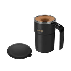 A Photo Of LePresso Auto Magnetic Stirring Cup – 380ml Self-Stirring, Rechargeable Stainless Steel Cup with Touch Control & Patented Design