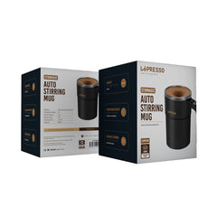 A Photo Of LePresso Auto Magnetic Stirring Cup – 380ml Self-Stirring, Rechargeable Stainless Steel Cup with Touch Control & Patented Design