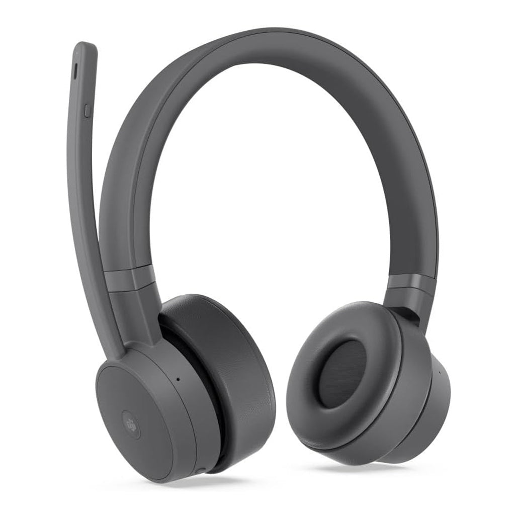 A Photo Of Lenovo Go Wireless ANC Headset - Storm Gray | GXD1C99239 - Microsoft Teams Certified, Advanced Noise Cancellation