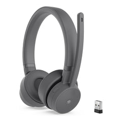 A Photo Of Lenovo Go Wireless ANC Headset - Storm Gray | GXD1C99239 - Microsoft Teams Certified, Advanced Noise Cancellation