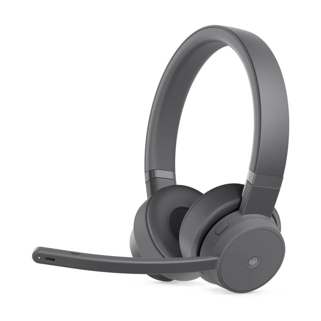 A Photo Of Lenovo Go Wireless ANC Headset - Storm Gray | GXD1C99239 - Microsoft Teams Certified, Advanced Noise Cancellation