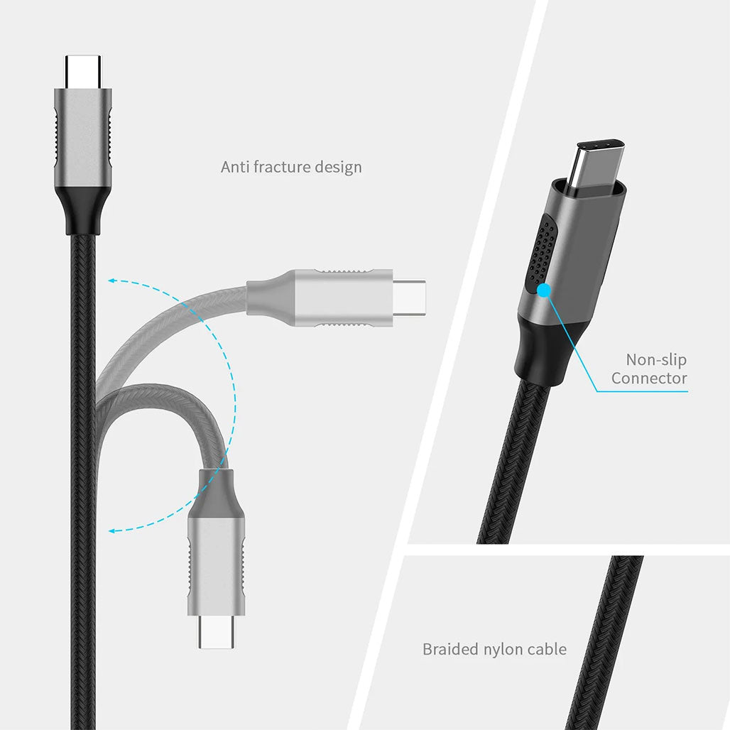 A Photo Of Lention USB-C to HDMI Adapter (CB-CU607H) | 4K@60Hz, Audio & Video Transfer, Compatible with MacBook Pro, iPad Pro