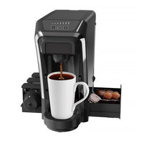 LePresso Multifunctional Capsule Coffee Machine - Black | LPMFCMSBK
