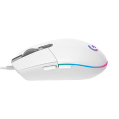 Logitech 910-005797 G203 Lightsync RGB Wired Gaming Mouse - White
