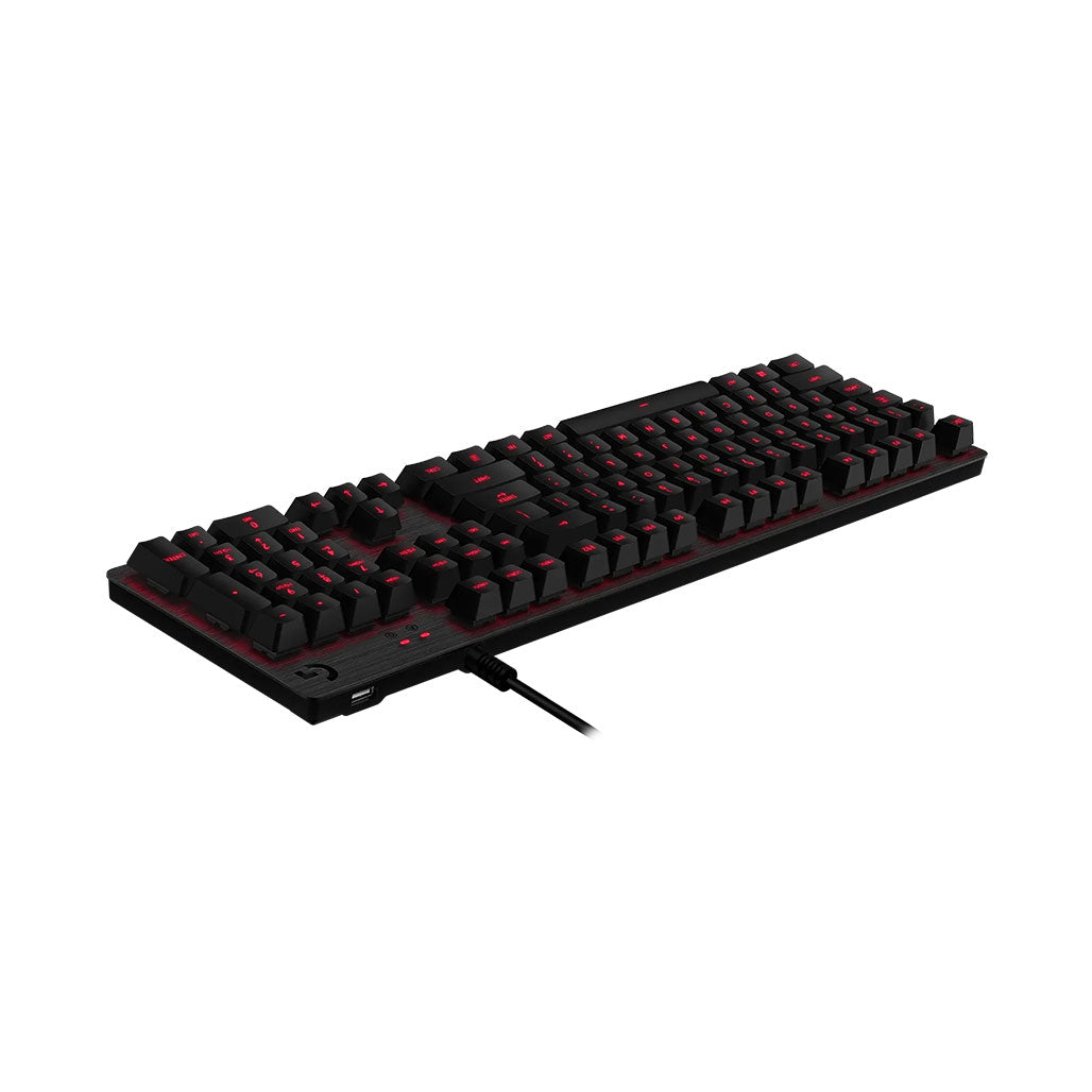 A Photo Of Logitech 920-008310 G413 - Full-size Wired Mechanical Backlit Gaming Keyboard - Carbon