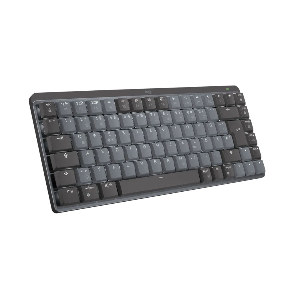 A Photo Of Logitech 920-010782 MX Mechanical Mini - Wireless Keyboard - Clicky Low-Profile Mechanical Keyboard with Smart Illumination