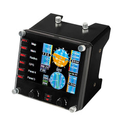 A Photo Of Logitech 945-000008 Flight Instrument Panel - Enhance Your Flight Simulation Experience