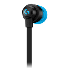 Logitech 981-000924 G333  Gaming Earphones - 3.5mm Connector with USB-C adapter Included - Black
