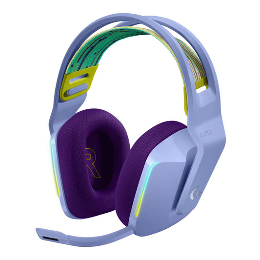 Logitech 981-000890 G733 LIGHTSPEED Wireless RGB Gaming Headset - Lilac