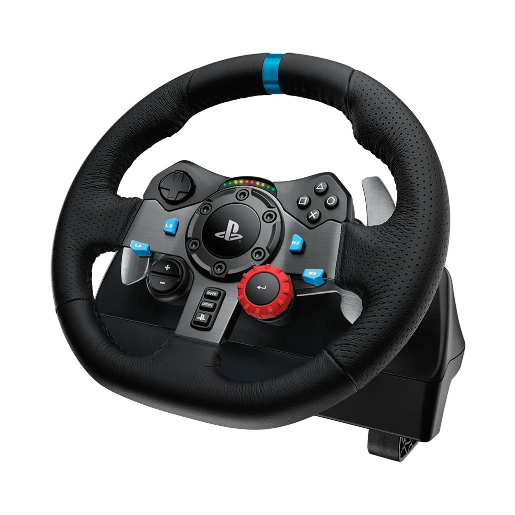 A Photo Of Logitech 941-000110 G29 Racing Wheel for PlayStation and PC - Ultimate Driving Simulation Experience