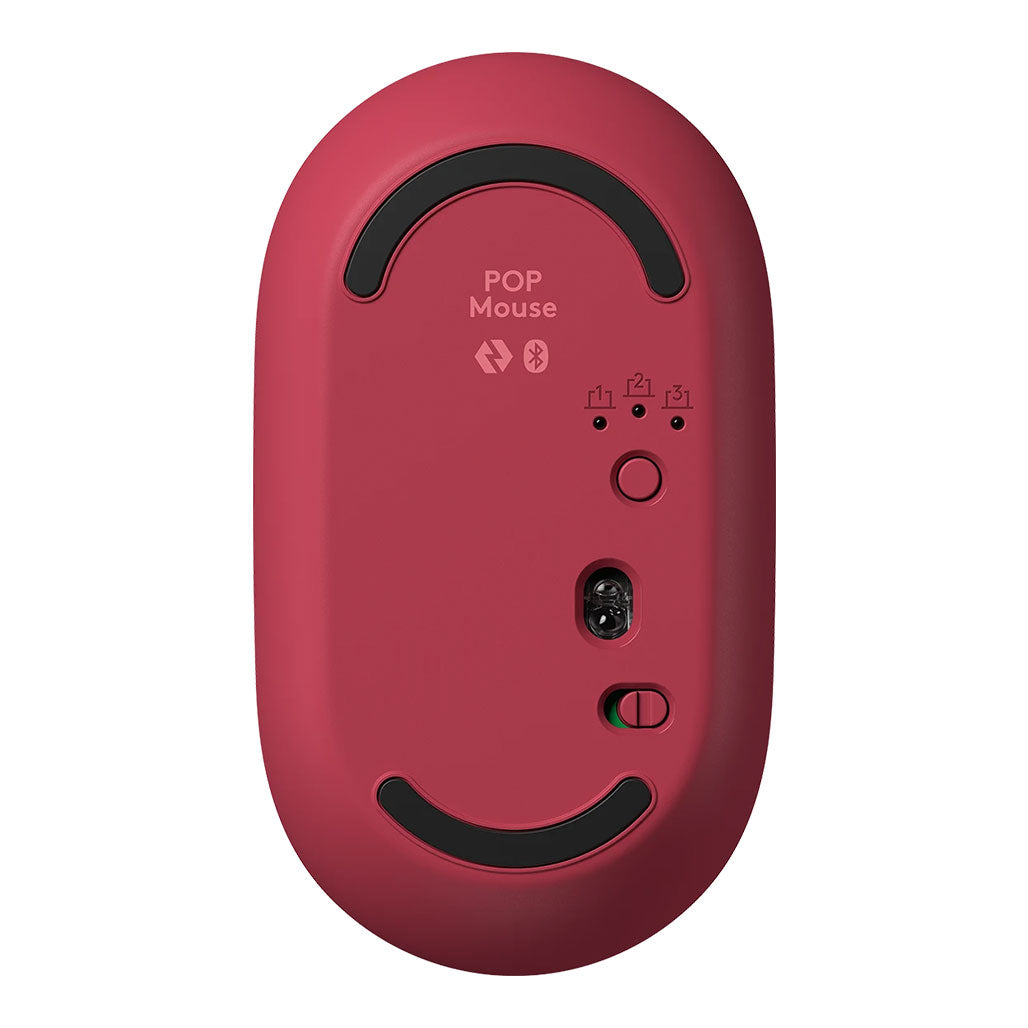 A Photo Of Logitech 910-006548 POP Mouse - Heartbreaker - Wireless Mouse with Customizable Emoji, SilentTouch, and SmartWheel