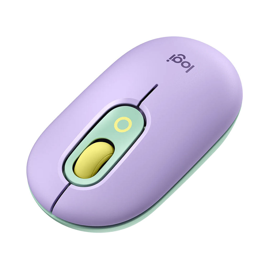 A Photo Of Logitech 910-006547 POP Mouse - Daydream - Wireless Mouse with Customizable Emoji, SilentTouch Technology, and SmartWheel