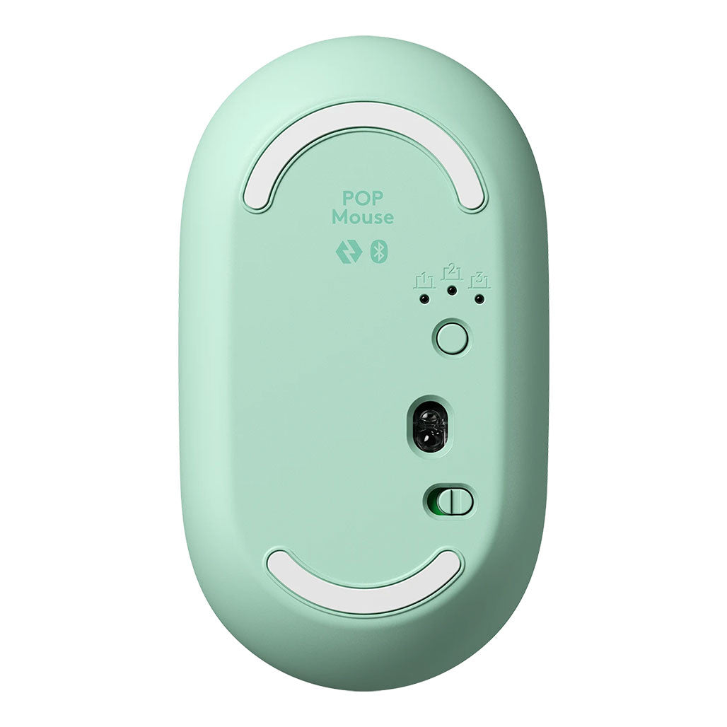 A Photo Of Logitech 910-006547 POP Mouse - Daydream - Wireless Mouse with Customizable Emoji, SilentTouch Technology, and SmartWheel