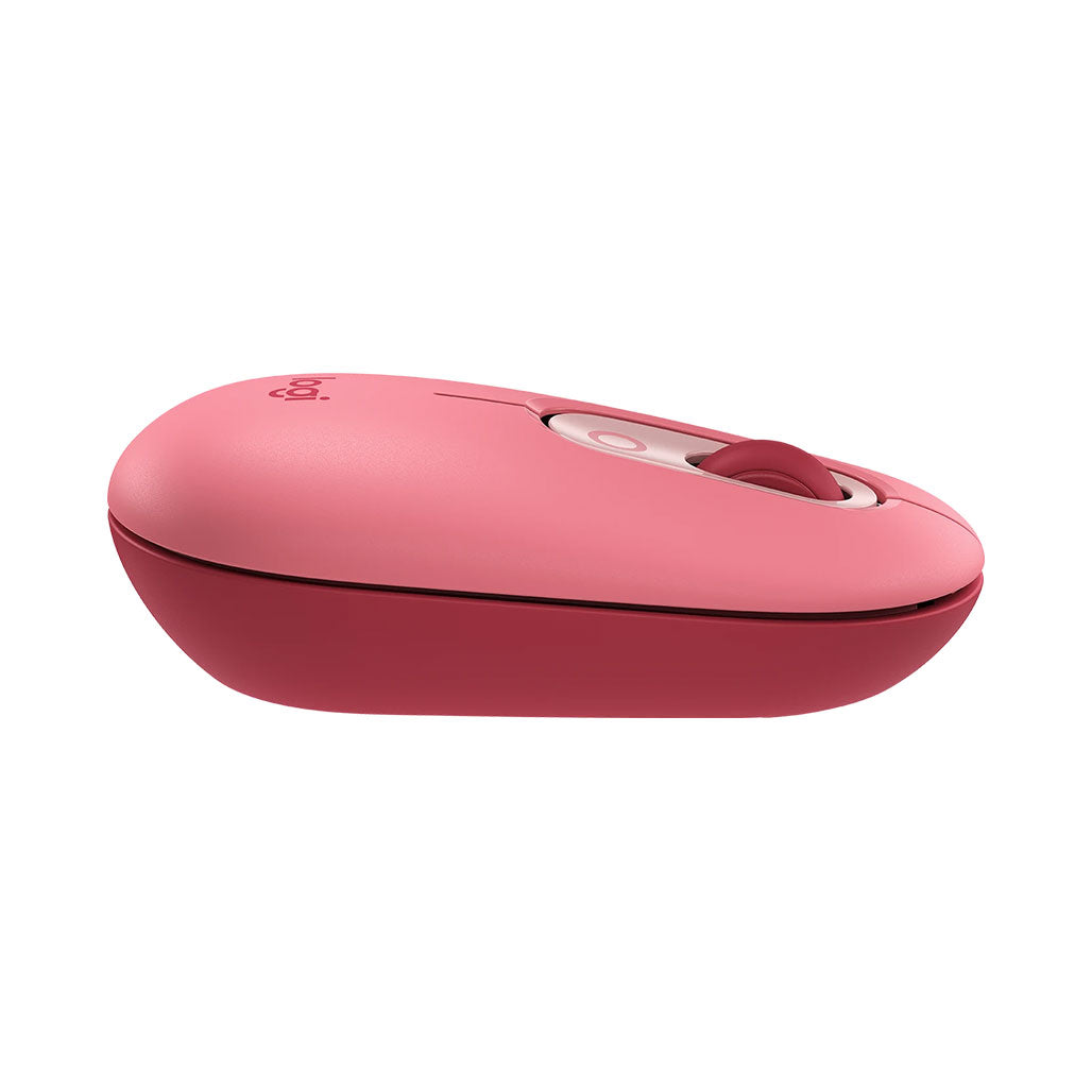 A Photo Of Logitech 910-006548 POP Mouse - Heartbreaker - Wireless Mouse with Customizable Emoji, SilentTouch, and SmartWheel