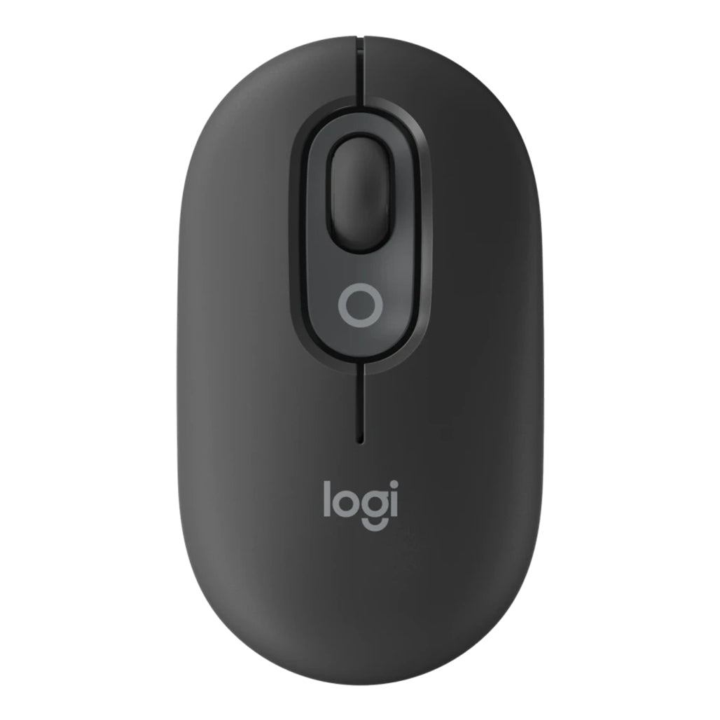 A Photo Of Logitech POP Wireless Mouse with Emoji Customization – Fun, Stylish, and Efficient