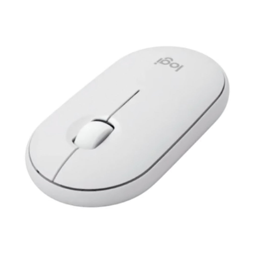 Logitech 910-005716 Pebble M350 Portable Wireless Mouse - White, 32979322405116, Available at 961Souq