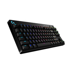 A Photo Of Logitech 920-009392 PRO - Tenkeyless Wired Compact Mechanical Keyboard with GX Clicky Switches and LIGHTSYNC RGB