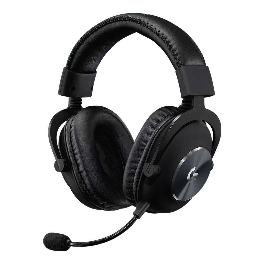 A Photo Of Logitech Pro X Wireless Lightspeed Gaming Headset - 50mm PRO-G Drivers, DTS Headphone 2.0, BLUE VO!CE Mic Technology - 981-000907