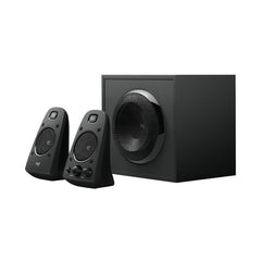 A Photo Of Logitech 980-000403 Z623 Speaker System With Subwoofer - High-Powered Audio for Desktop and Home Entertainment