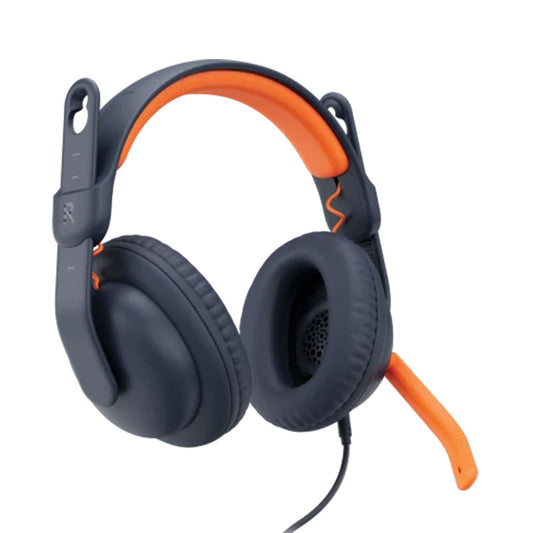Logitech 981-001395 Logitech Zone Learn Wired Headset Orange