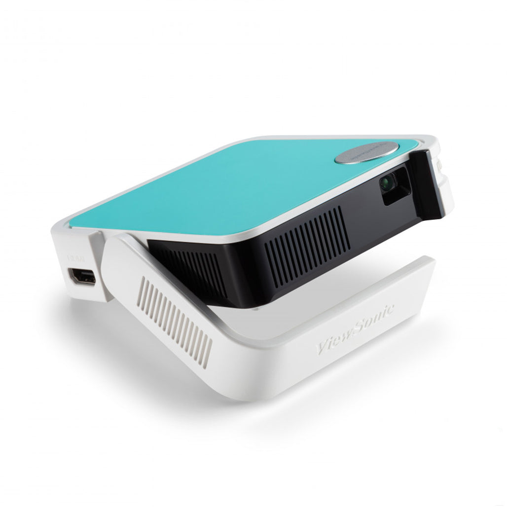 A Photo Of ViewSonic M1 Mini Plus Smart LED Pocket Projector | JBL Speaker, Wi-Fi & Bluetooth, 854x480 Resolution, Compact Portable Cinema