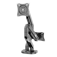 A Photo Of Kaloc/Zeno M8D Dual Monitor Mount – Adjustable for Screens 17 to 30 Inches with VESA Compatibility