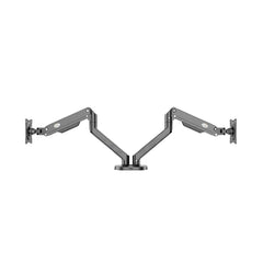 A Photo Of Kaloc/Zeno M8D Dual Monitor Mount – Adjustable for Screens 17 to 30 Inches with VESA Compatibility