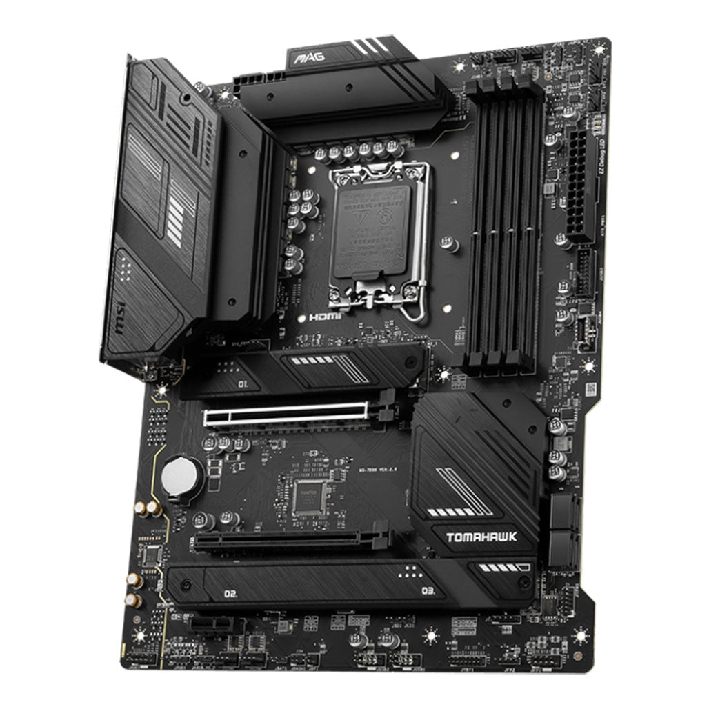 MSI Motherboard MAG B760 Tomahawk Wifi 911-7D96-003, 32597276557564, Available at 961Souq