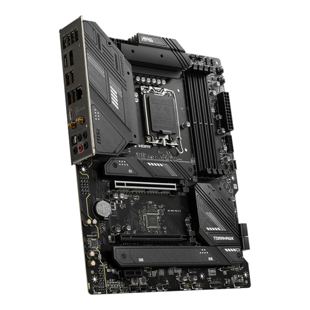 MSI Motherboard MAG B760 Tomahawk Wifi 911-7D96-003, 32597276524796, Available at 961Souq
