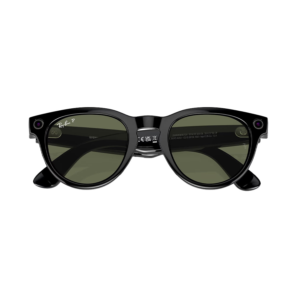 A Photo Of Ray-Ban Meta Headliner Smart Glasses RW4006 – 12 MP Camera, Open-Ear Speakers, Voice Control, 32GB Storage, Bluetooth 5.3