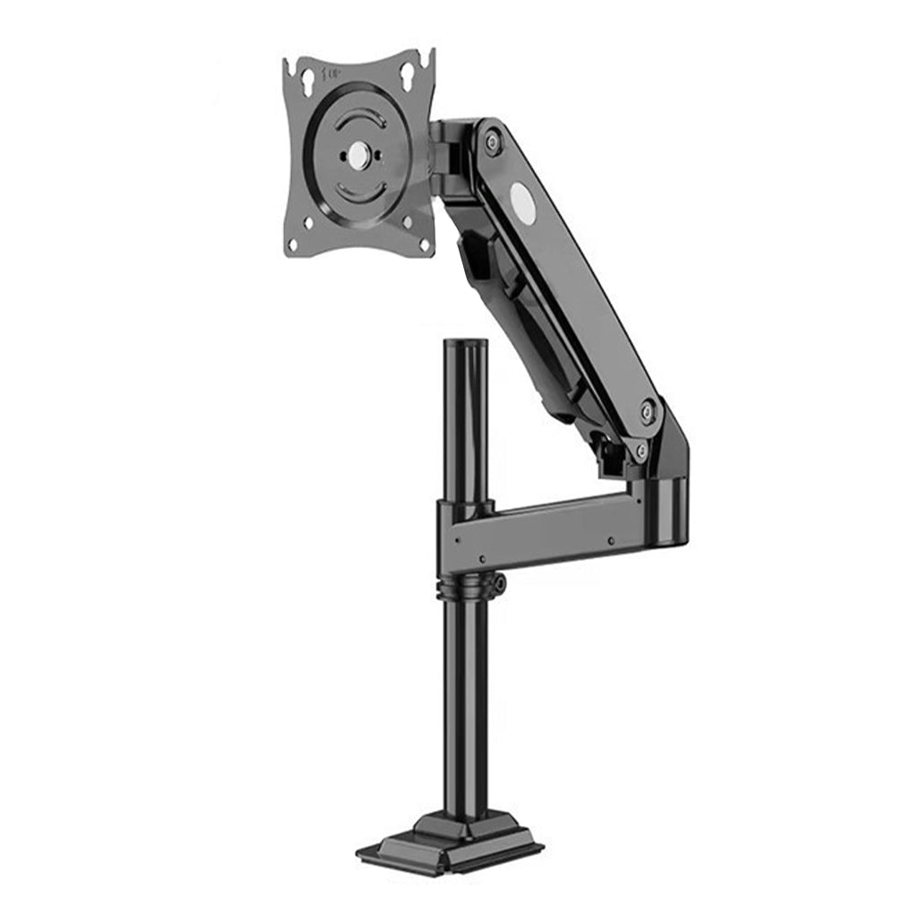 A Photo Of KALOC/ZENO MH10B Single Monitor Arm with Internal Gas Spring - Adjustable Mount for 17-33 Inch Screens