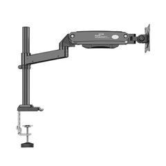 A Photo Of KALOC/ZENO MH10B Single Monitor Arm with Internal Gas Spring - Adjustable Mount for 17-33 Inch Screens