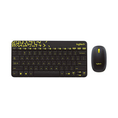 A Photo Of Logitech MK240 Nano Wireless Keyboard and Mouse Combo - Compact, Colorful, and Efficient