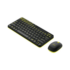 A Photo Of Logitech MK240 Nano Wireless Keyboard and Mouse Combo - Compact, Colorful, and Efficient