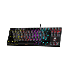 A Photo Of Fantech MK876V2 ATOM87 - RGB Mechanical Keyboard SUMI Edition with Blue Switches