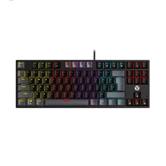 A Photo Of Fantech MK876V2 ATOM87 - RGB Mechanical Keyboard SUMI Edition with Blue Switches