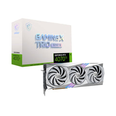 MSI GeForce RTX 4070 Ti GAMING X TRIO WHITE 12G