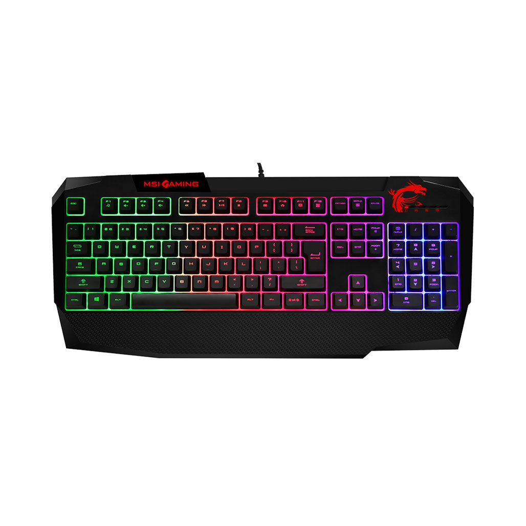 MSI Interceptor DS4200 Gaming Keyboard, 32598404759804, Available at 961Souq