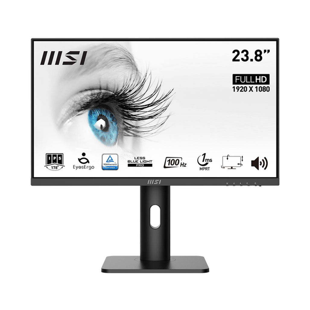 MSI PRO MP243XP 23.8" Professional Business Monitor, 32604332032252, Available at 961Souq