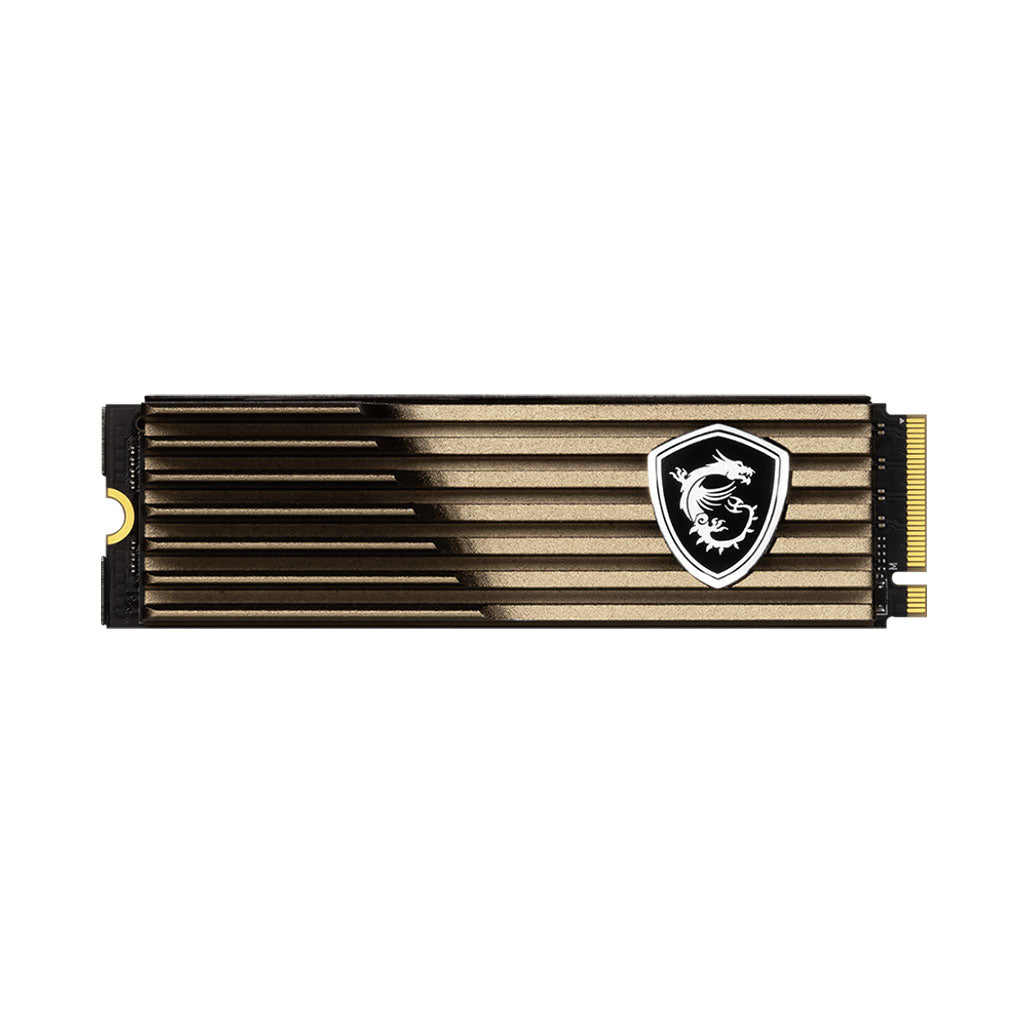 A Photo Of MSI Spatium M480 PRO HS 1TB PCIe 4.0 NVMe M.2 SSD - High-Speed Performance with Premium Cooling