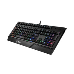 A Photo Of MSI Vigor GK20 RGB Full-Size Wired Gaming Keyboard - Ergonomic Design with Anti-Ghosting and Hotkeys