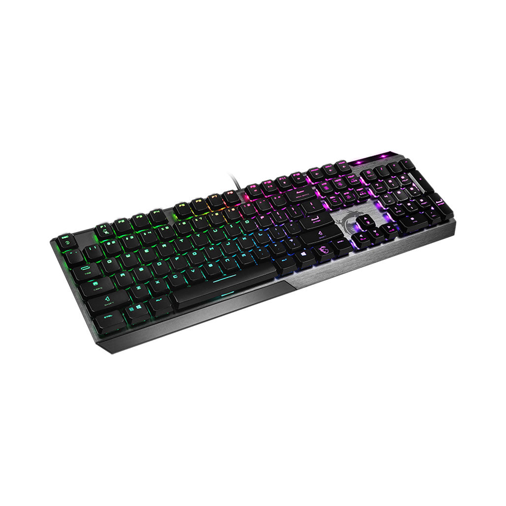 A Photo Of MSI Vigor GK50 Low Profile Full-size Wired Mechanical Gaming Keyboard