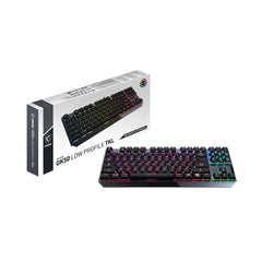 MSI Vigor GK50 Low Profile TKL 80% Wired Gaming Keyboard